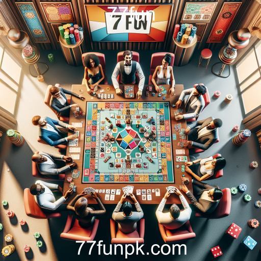 A Magia dos Jogos de Tabuleiro no 77fun